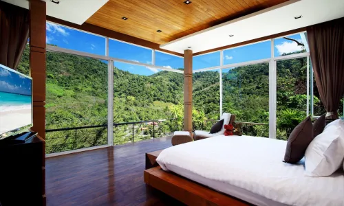 Превосходные апартаменты с 3 спальнями и с видом на горы в проекте Зе Tрис резиденс, на пляже Камала 