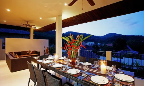 Восхитительная вилла с 7 спальнями и с видом на бассейн в проекте Зе Виллас, на пляже Найхарн