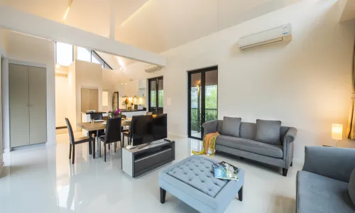 Сказочная вилла с 3 спальнями и с видом на бассейн в проекте Пхурисала, на пляже Бангтао/Лагуна