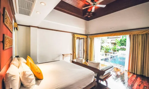 Сногсшибательная вилла с 4 спальнями и с видом на бассейн в проекте Сайтан, на пляже Бангтао/Лагуна