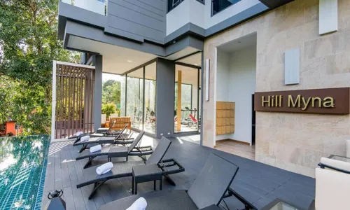 Потрясающие апартаменты с 2 спальнями и с видом на сад в проекте Хилл Майна, на пляже Сурин