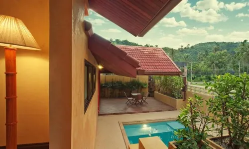 Сказочная вилла с 3 спальнями и с видом на бассейн, на пляже Найхарн