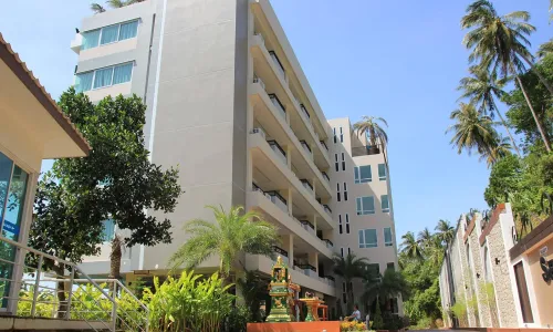 Сногсшибательные апартаменты с 2 спальнями и с видом на бассейн в проекте Си энд Cкай, на пляже Карон