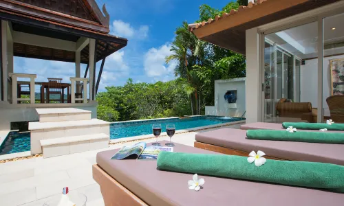 Роскошная вилла с 3 спальнями и с видом на море в проекте Катаманда, на пляже Ката