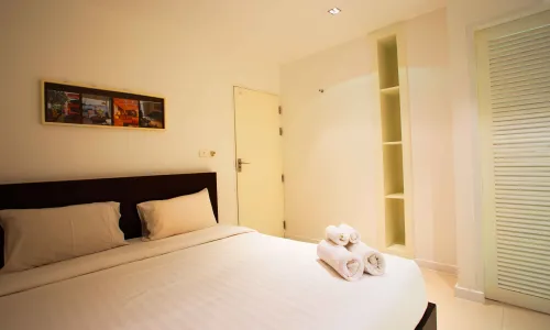 Роскошные апартаменты с 2 спальнями и с видом на горы в проекте Зе Tрис резиденс, на пляже Камала 