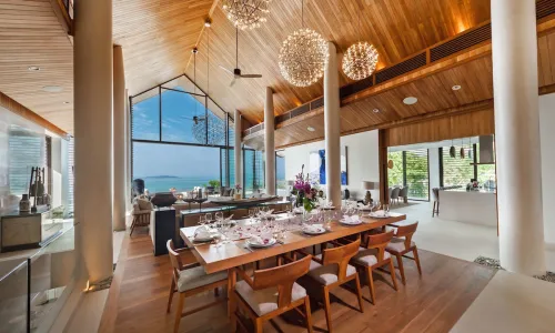 Превосходная вилла премиум класса с 7 спальнями и с видом на море в проекте Зе Бэй, на пляже Мыс Яму