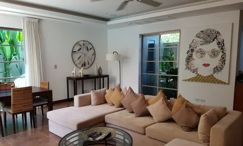 Модная вилла с 3 спальнями и с видом на бассейн в проекте Зе Резиденс Бангтао, на пляже Бангтао/Лагуна