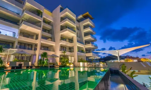 Восхитительные апартаменты с 3 спальнями и с видом на море в проекте Сансури, на пляже Сурин