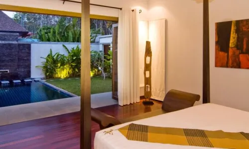 Комфортабельная вилла с 2 спальнями и с видом на бассейн в проекте Суксан, на пляже Равай