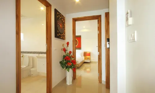 Потрясающие апартаменты с 2 спальнями и с видом на горы в проекте Сурин Сабай 2, на пляже Сурин