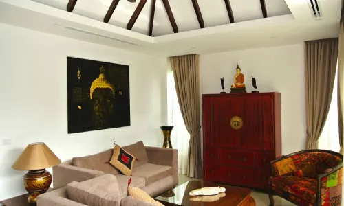 Комфортабельная вилла с 2 спальнями и с видом на бассейн, на пляже Бангтао/Лагуна