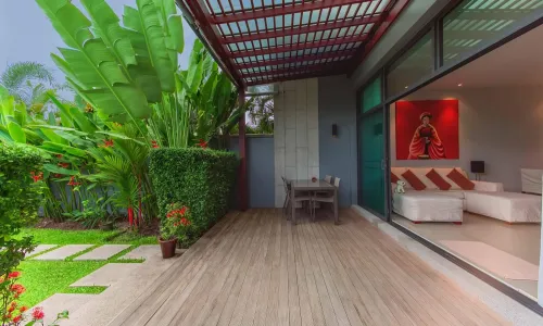 Превосходная вилла с 3 спальнями и с видом на бассейн в проекте Оникс, на пляже Найхарн