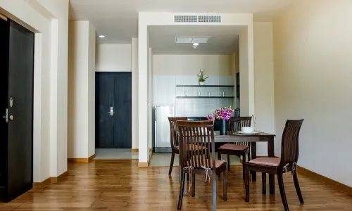 Шикарные апартаменты с 1 спальней и с видом на бассейн в проекте Карон Хилл, на пляже Карон