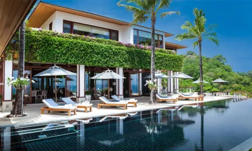 Модная вилла с 6 спальнями и с видом на море в проекте Андара, на пляже Камала 