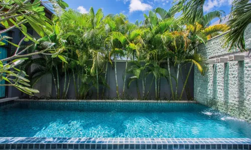 Сногсшибательная вилла с 2 спальнями и с видом на сад в проекте Оникс, на пляже Найхарн