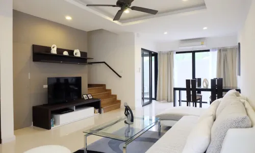 Шикарный таунхаус с 3 спальнями и с видом на сад в проекте Лагуна Парк, на пляже Бангтао/Лагуна