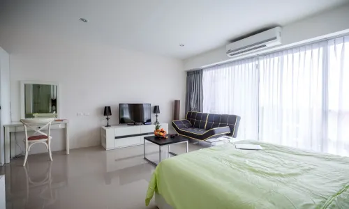 Потрясающие апартаменты с 1 спальней и с видом на море в проекте Карон Чик, на пляже Карон