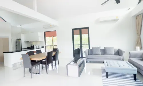 Сказочная вилла с 3 спальнями и с видом на бассейн в проекте Пхурисала, на пляже Бангтао/Лагуна