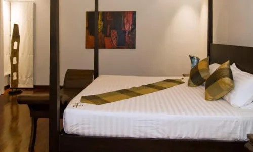 Комфортабельная вилла с 2 спальнями и с видом на бассейн в проекте Суксан, на пляже Равай