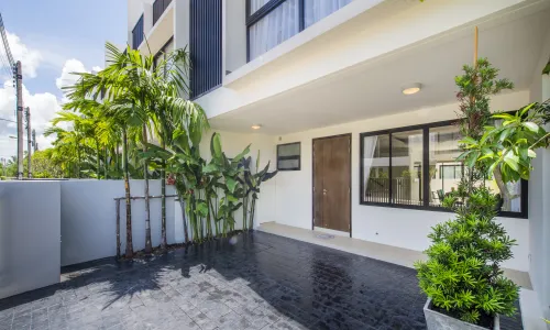 Cтильный таунхаус с 3 спальнями и с видом на сад в проекте Лагуна Парк, на пляже Бангтао/Лагуна