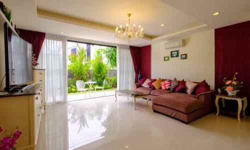 Восхитительная вилла с 4 спальнями и с видом на сад в проекте Лагуна Парк, на пляже Бангтао/Лагуна