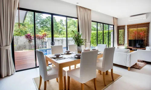 Сказочная вилла с 3 спальнями и с видом на бассейн в проекте Танод Эстэйт, на пляже Бангтао/Лагуна