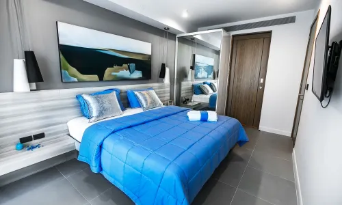 Сногсшибательные апартаменты с 1 спальней и с видом на город, на пляже Бангтао/Лагуна