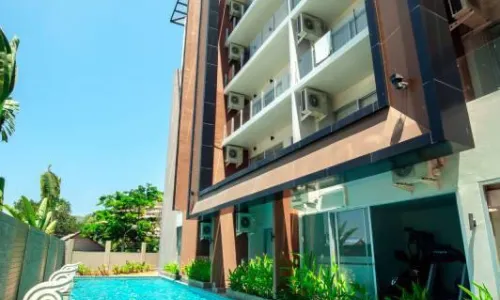 Сногсшибательные апартаменты с 1 спальней и с видом на горы в проекте Карон Чик, на пляже Карон