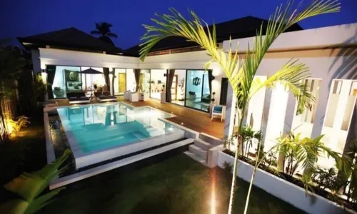 Сказочная вилла с 2 спальнями и с видом на бассейн, на пляже Найхарн