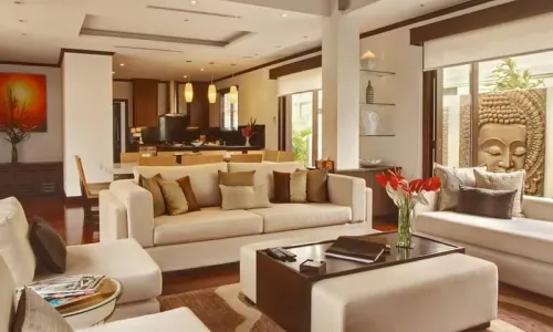 Шикарная вилла с 5 спальнями и с видом на бассейн в проекте Сайтан, на пляже Бангтао/Лагуна