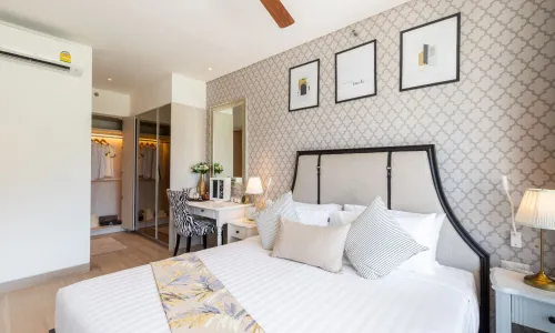 Шикарные апартаменты с 3 спальнями и с видом на море в проекте Кассия Резиденсис, на пляже Бангтао/Лагуна