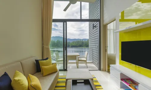 Удобные апартаменты с 2 спальнями и с видом на море в проекте Кассия, на пляже Бангтао/Лагуна