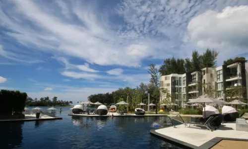 Сказочные апартаменты с 1 спальней и с видом на бассейн в проекте Кассия, на пляже Бангтао/Лагуна