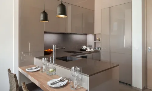 Модные апартаменты с 1 спальней и с видом на море в проекте МонтАзур Лэйксайд, на пляже Камала 