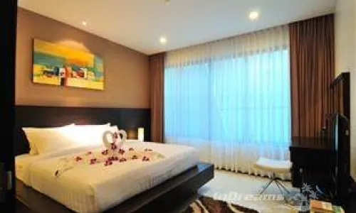 Превосходные апартаменты с 1 спальней и с видом на город в проекте Реджент Камала, на пляже Камала 