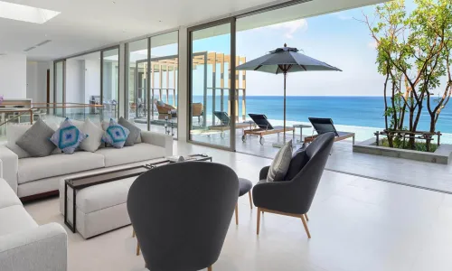 Великолепные апартаменты с 4 спальнями и с видом на море в проекте Малайвана, на пляже Найтон