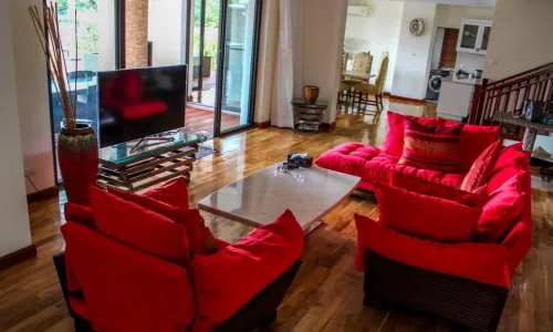 Роскошная вилла с 4 спальнями и с видом на бассейн в проекте Лагуна Хомс, на пляже Бангтао/Лагуна