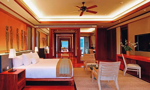 Превосходные апартаменты с 3 спальнями и с видом на море в проекте Андара, на пляже Камала 