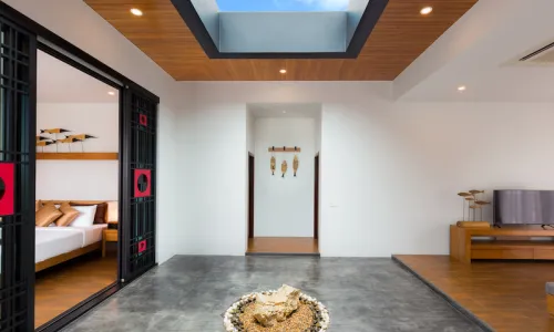 Сногсшибательная вилла с 3 спальнями и с видом на сад в проекте Модерн Зен, на пляже Найхарн