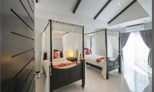 Великолепная вилла с 3 спальнями и с видом на бассейн в проекте Камала Парадайс 1, на пляже Камала 