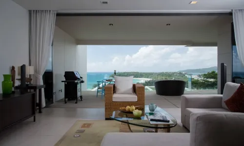 Cтильные апартаменты с 2 спальнями и с видом на море в проекте Зе Хэйтс, на пляже Ката