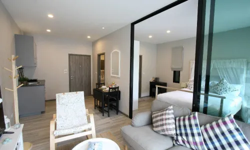 Шикарные апартаменты с 1 спальней и с видом на бассейн в проекте Зе Тайтл Резиденс Наянг, на пляже Найянг