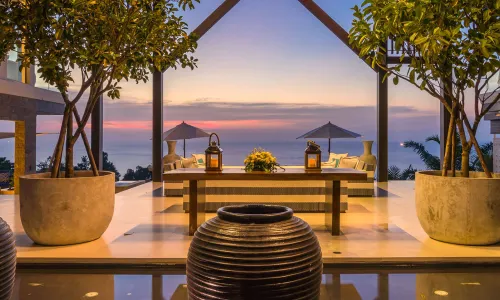 Шикарная вилла с 6 спальнями и с видом на море в проекте Кейп Амарин, на пляже Камала 