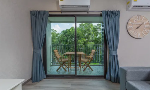 Шикарные апартаменты студия и с видом на бассейн в проекте Зе Тайтл Резиденс Наянг, на пляже Найянг