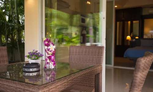 Сказочная вилла с 1 спальней и с видом на бассейн, на пляже Найхарн