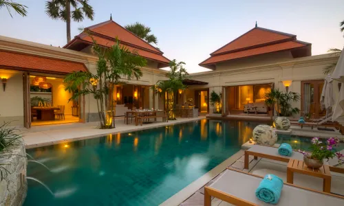 Сказочная вилла с 5 спальнями и с видом на бассейн в проекте Сайтан, на пляже Бангтао/Лагуна