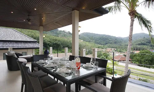 Превосходная вилла с 7 спальнями и с видом на горы в проекте Зе Виллас, на пляже Найхарн