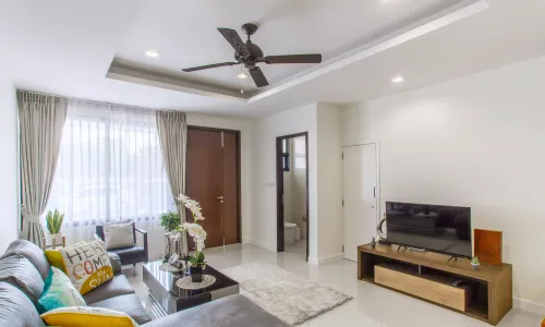 Модная вилла с 3 спальнями и с видом на сад в проекте Лагуна Парк, на пляже Бангтао/Лагуна