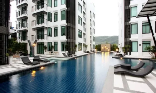 Великолепные апартаменты с 2 спальнями и с видом на горы в проекте Реджент Камала, на пляже Камала 