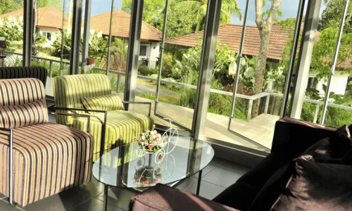 Прекрасный таунхаус с 1 спальней и с видом на озеро, на пляже Таланг